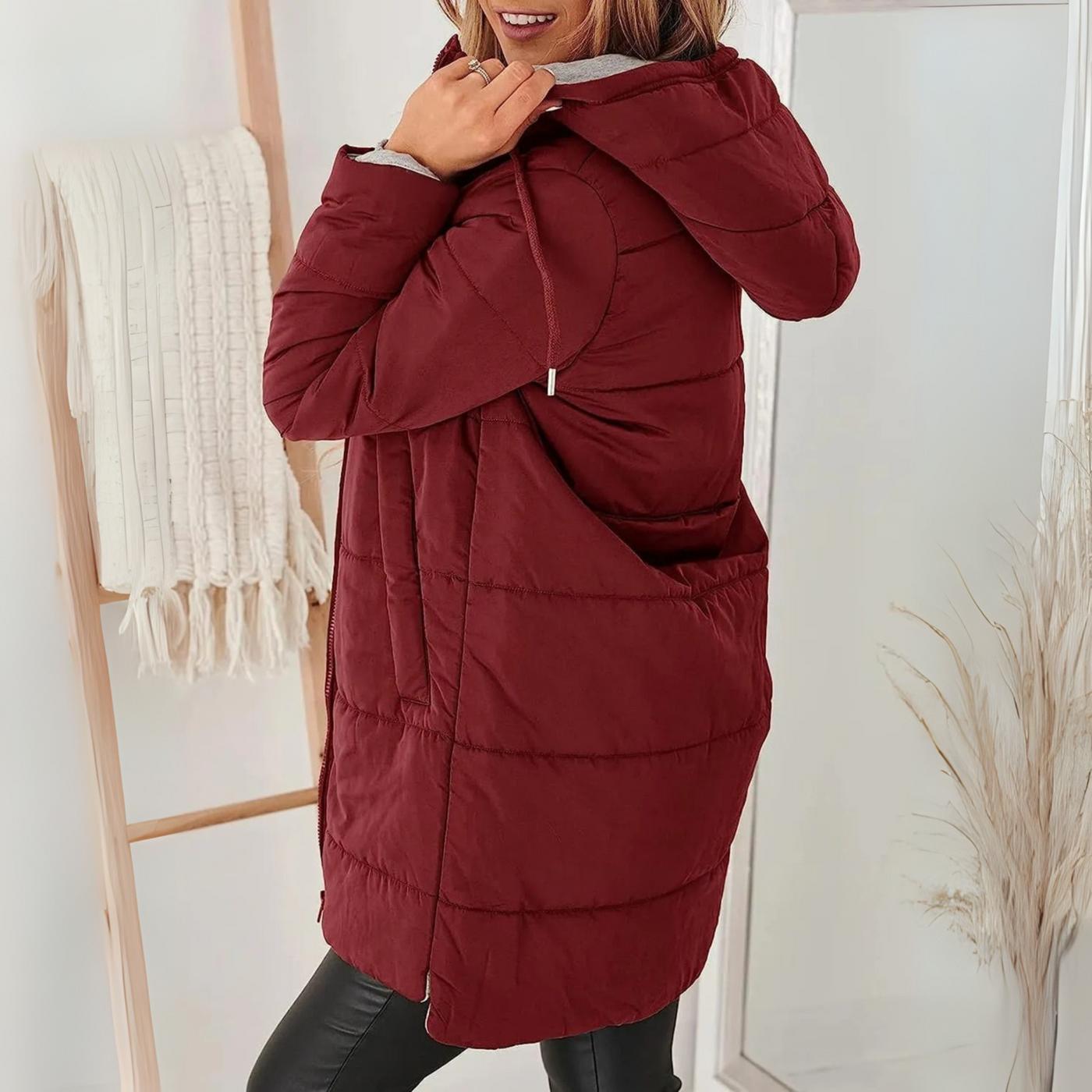 Ottoline™ | Casual Hooded Puffer Down Jacket