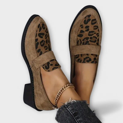 Charlotte | Exquisite Leopard Print Leather Footwear