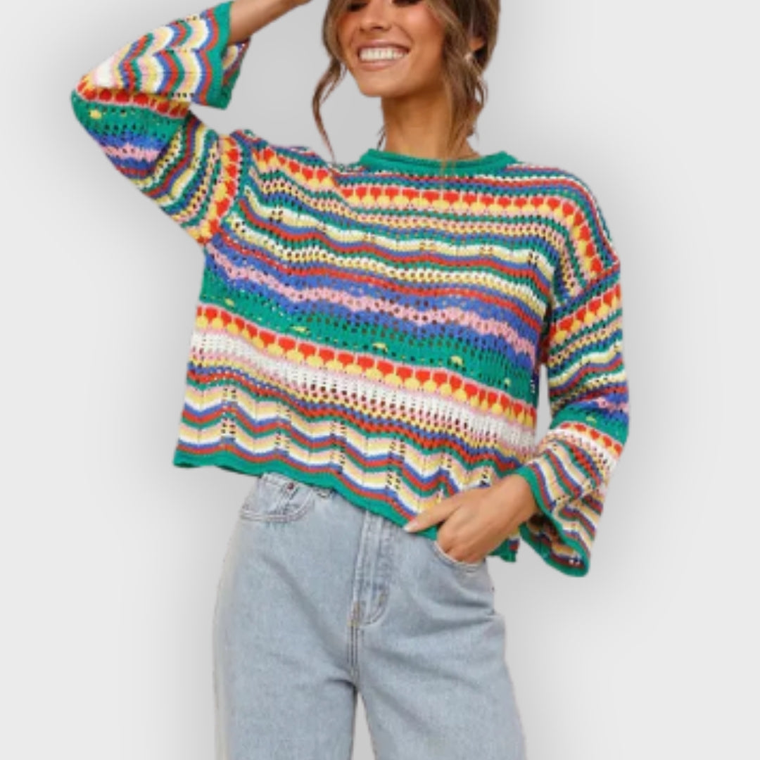 Emma | Trendy Loose Stitch Sweater