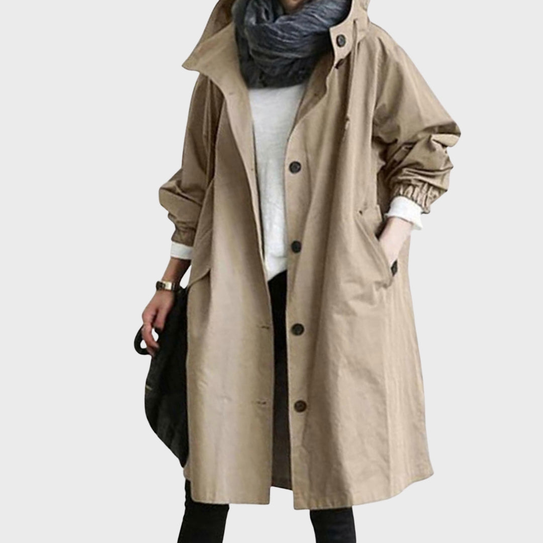 Emma | Elegant Waterproof Trench Coat