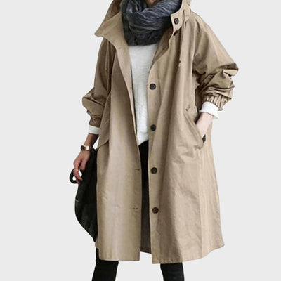 Emma | Elegant Waterproof Trench Coat