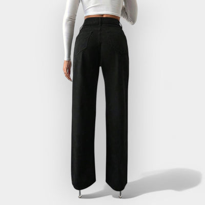 Alex | High-Waisted Jeans With Wide-Legged Silhouette