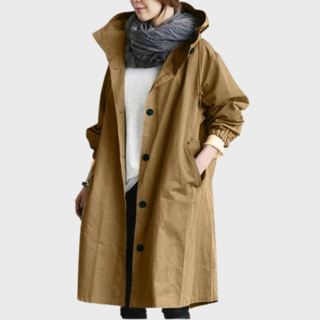 Emma | Elegant Waterproof Trench Coat
