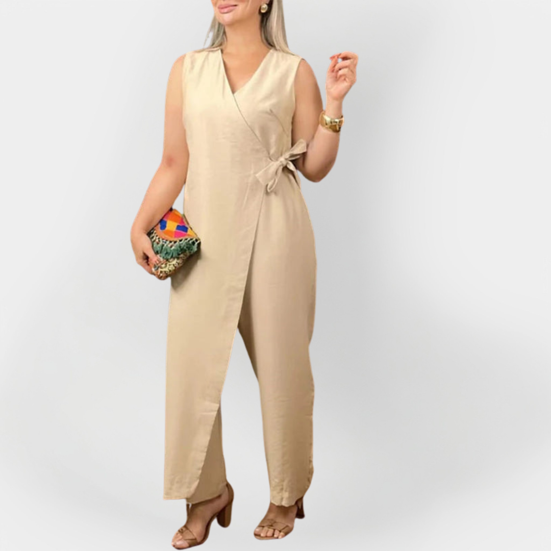 Morgan | Elegant Sleeveless Jumpsuit for Occasions