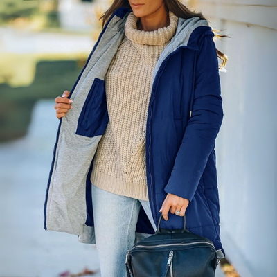 Ottoline™ | Casual Hooded Puffer Down Jacket