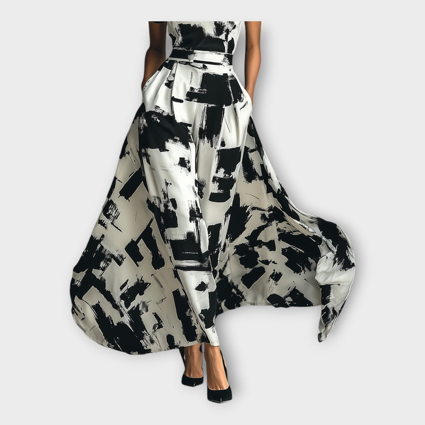 Alexandra | Long Dress With Artistic Sophistication