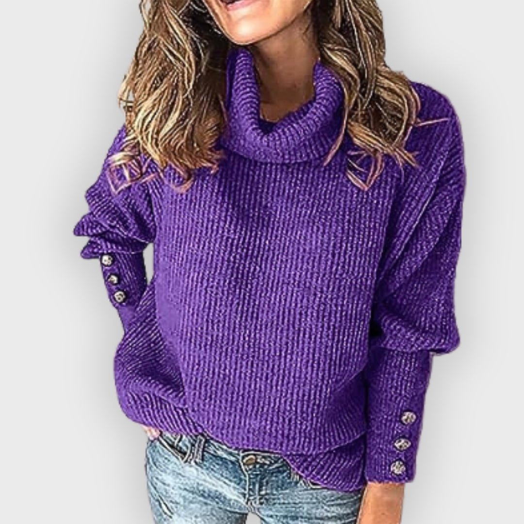 Olivia | Tila Light Turtleneck Pullover