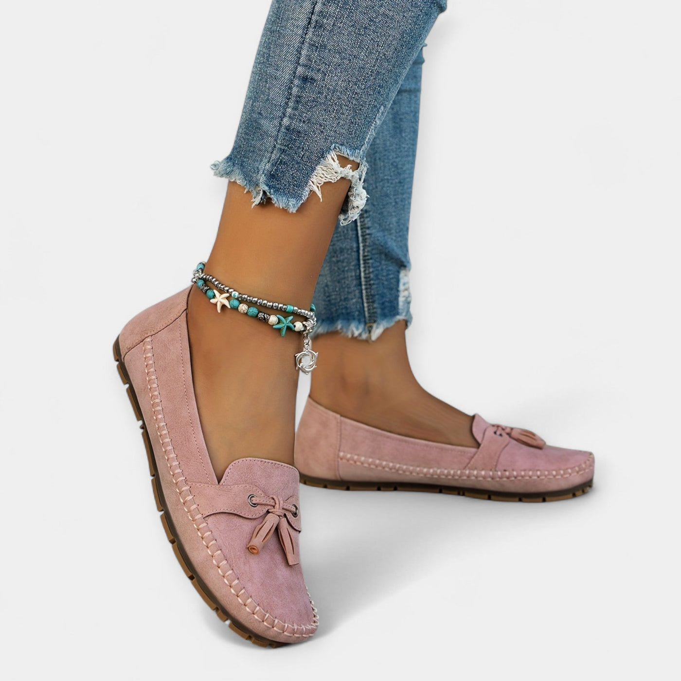 Alexandrina | Elegant Ballet Flats With Bow