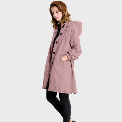 Imogen | Waterproof Hooded Windbreaker Jacket
