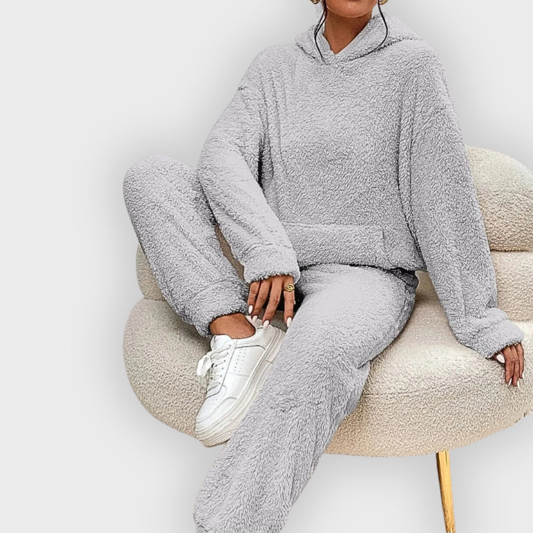 Helen | Ultra-Comfortable Teddy Loungewear Set