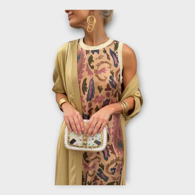 Evangeline | Maxi Dress With Sophisticated Patterns