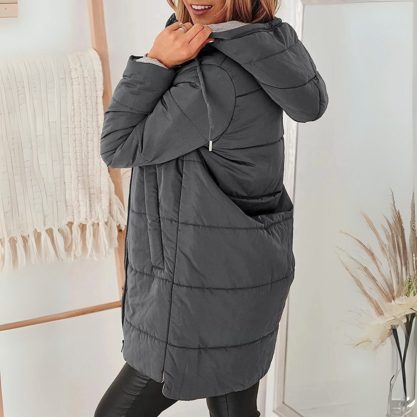 Ottoline™ | Casual Hooded Puffer Down Jacket