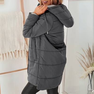 Ottoline™ | Casual Hooded Puffer Down Jacket