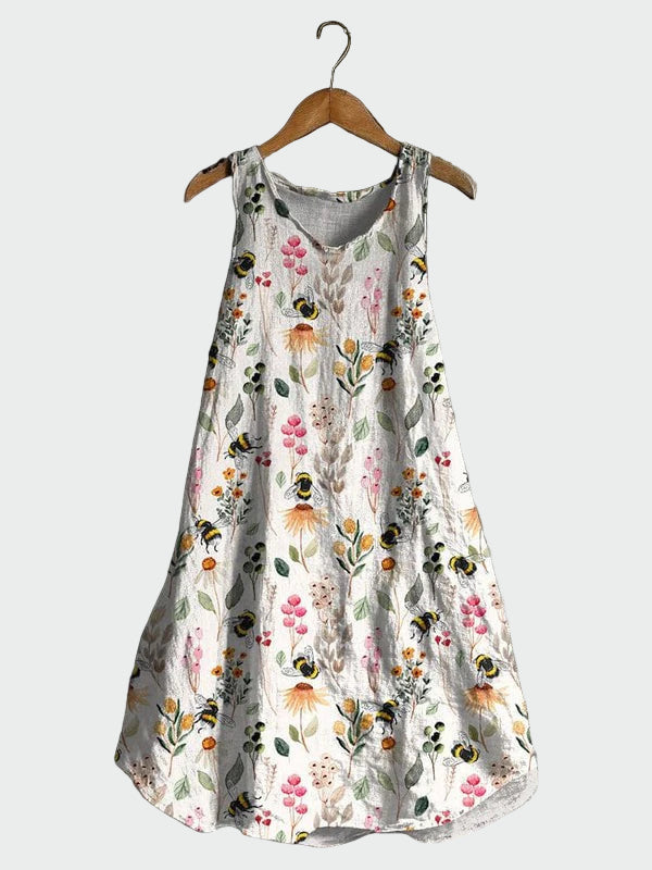 Alex Carter-Smith | Bee Patterned Festival Party Dress