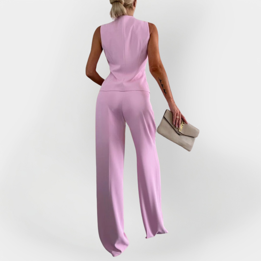 Alexandrina | Immaculate Sleeveless Top and Trousers