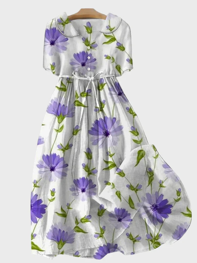 StephanieMargaret | Floral Ensemble in Lavender Shades