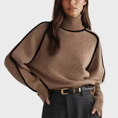 Lina | Warm & Comfortable Turtleneck Sweater