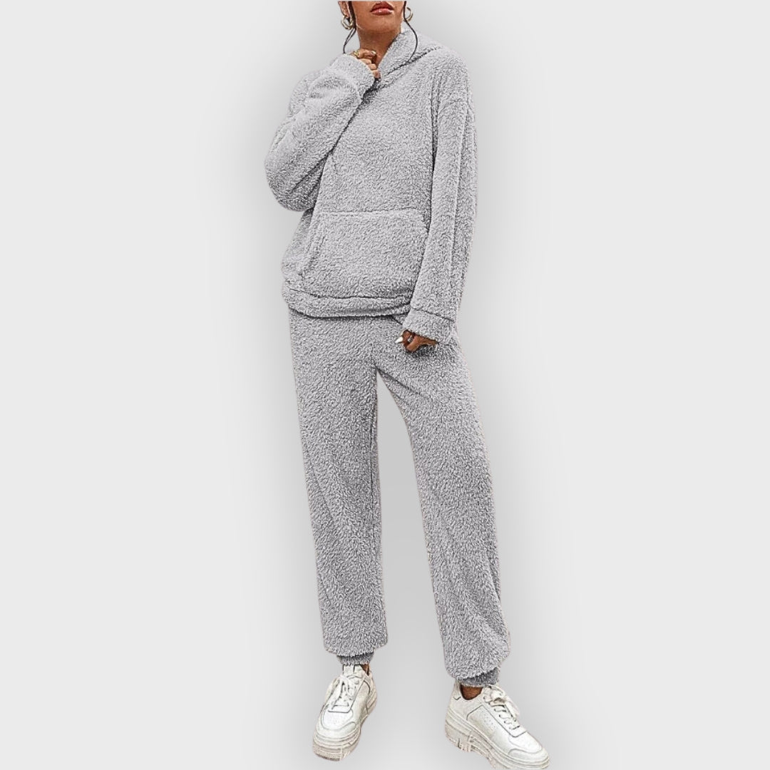 Helen | Ultra-Comfortable Teddy Loungewear Set