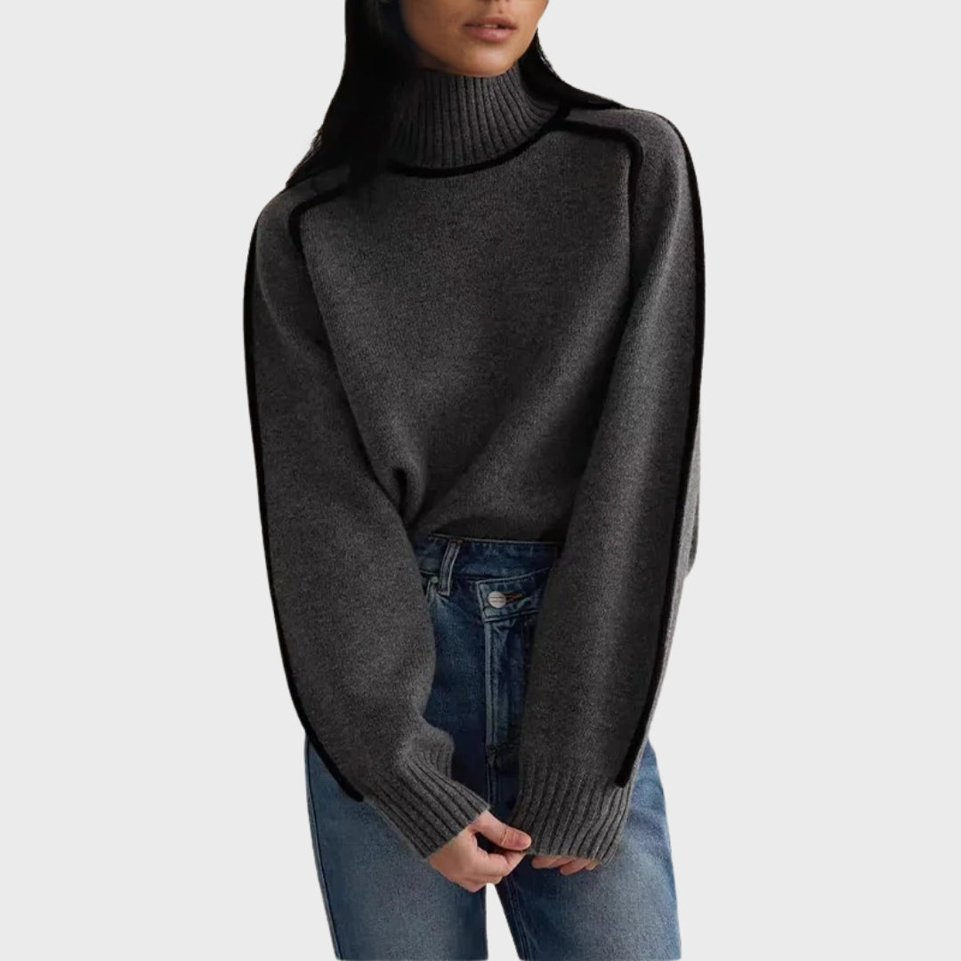 Lina | Warm & Comfortable Turtleneck Sweater