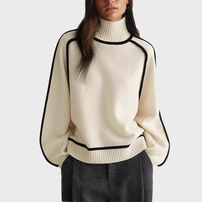 Lina | Warm & Comfortable Turtleneck Sweater
