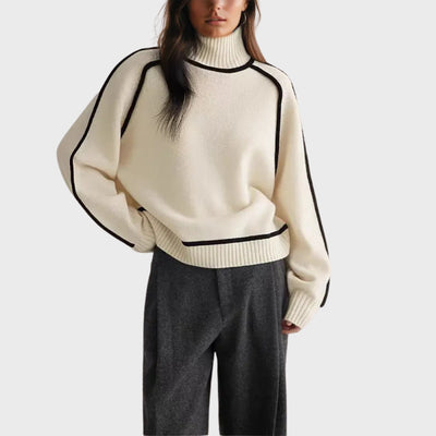 Lina | Warm & Comfortable Turtleneck Sweater