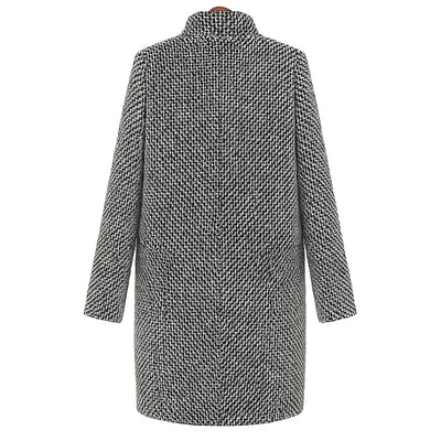 Posie™ | Long Woollen Jacket