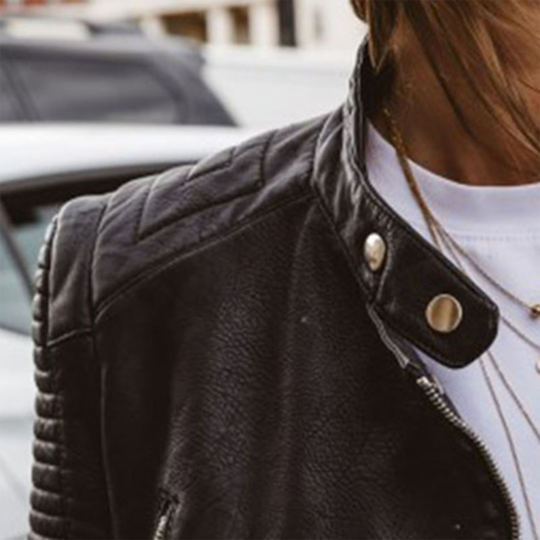 Gwendolyn™ | Genuine Leather Jacket