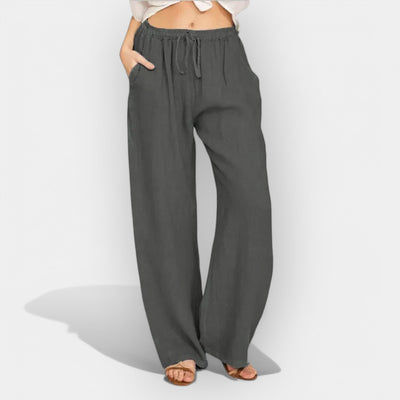 Rowan Everington | Breathable Linen Trousers for Summer