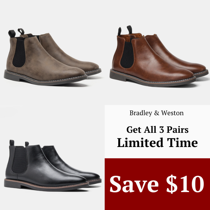 Ridgeway Chelsea Boots Last day 80% off!