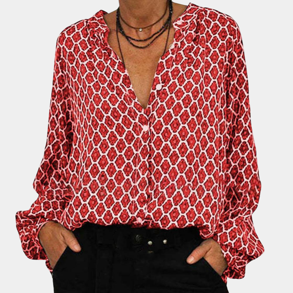 Elegant Lightweight Blouse with Breathable and Comfortable Design