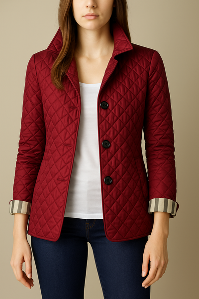 Sibyl™ | Quilted Button Jacket
