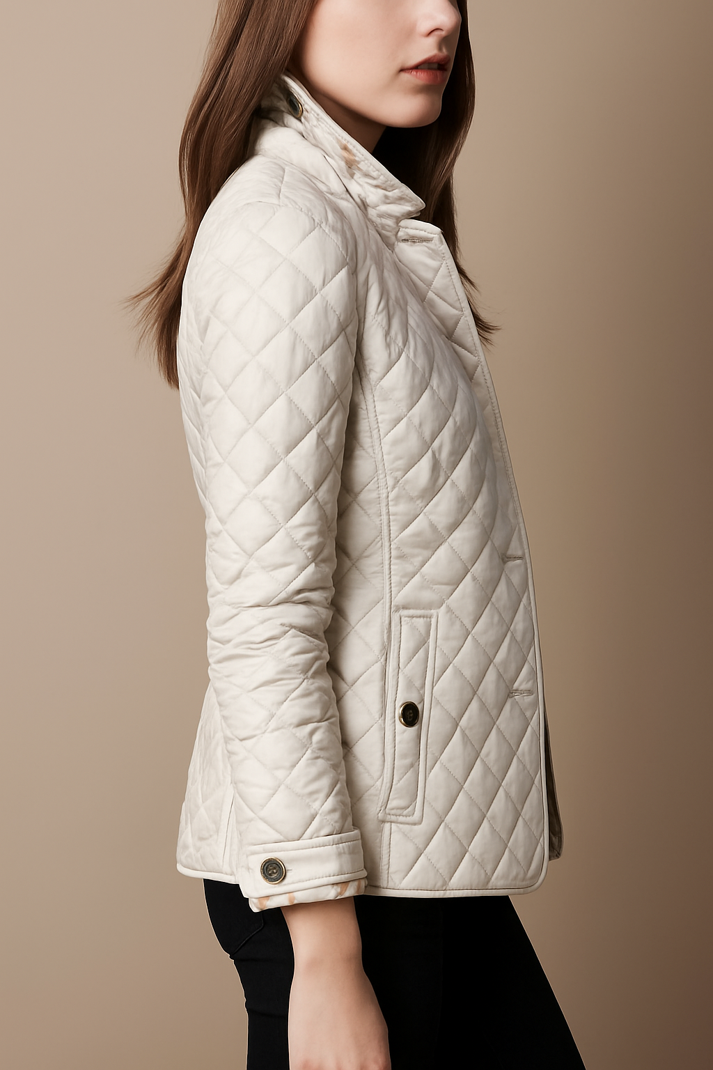 Sibyl™ | Quilted Button Jacket