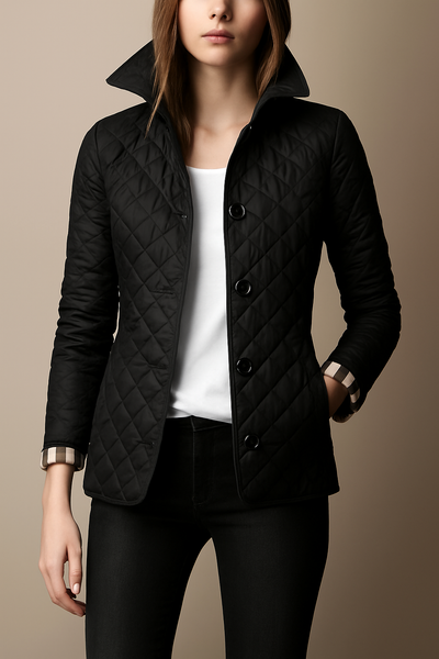 Sibyl™ | Quilted Button Jacket