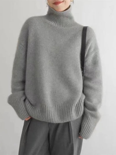 Delphine™ | High-necked cashmere