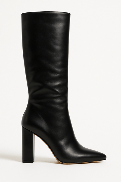 Constance | Croc-Embossed Knee-High Boots