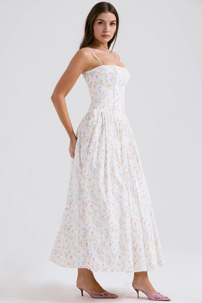 Alexandrina | Luxuriously Elegant Floral Maxi Dress