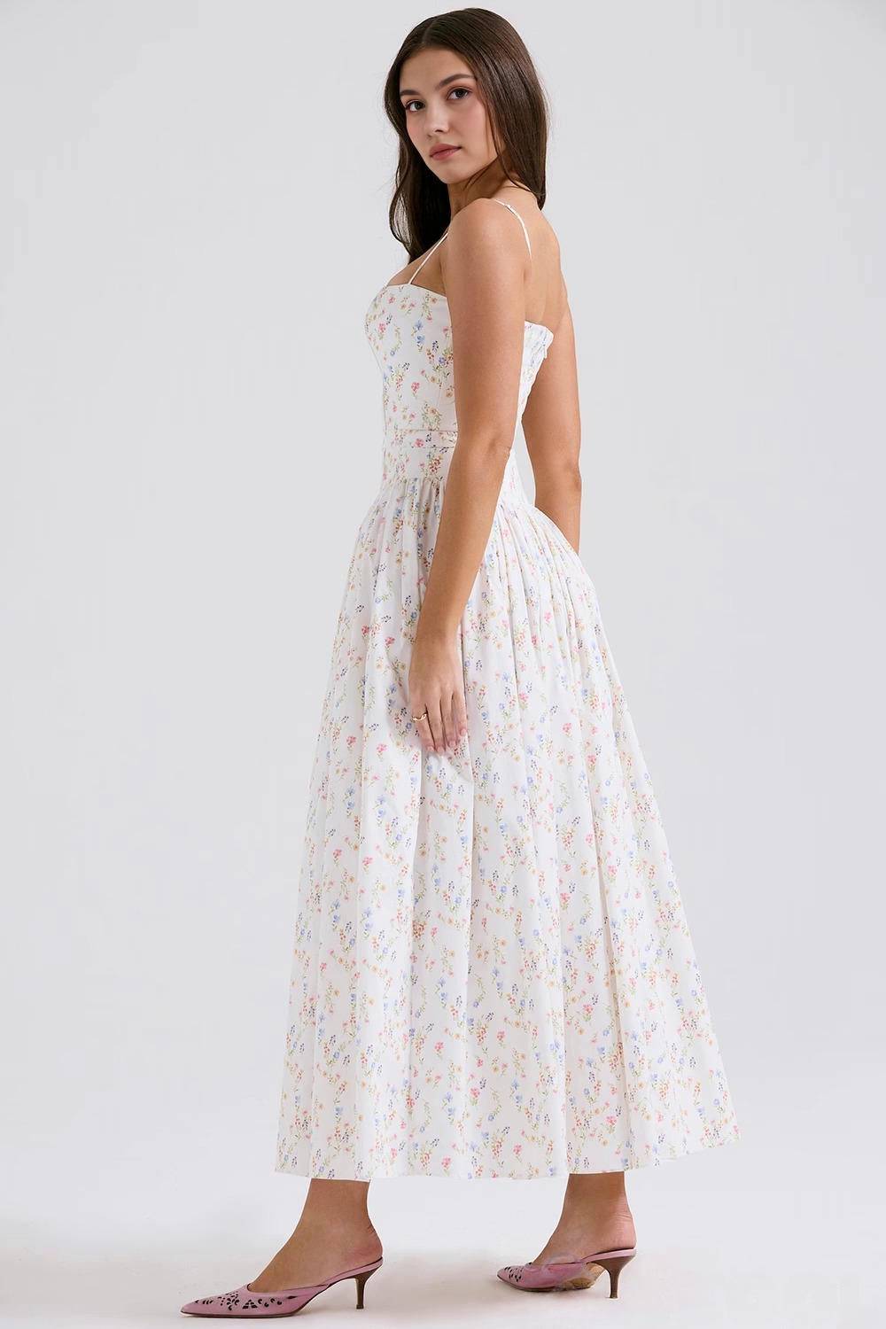 Alexandrina | Luxuriously Elegant Floral Maxi Dress