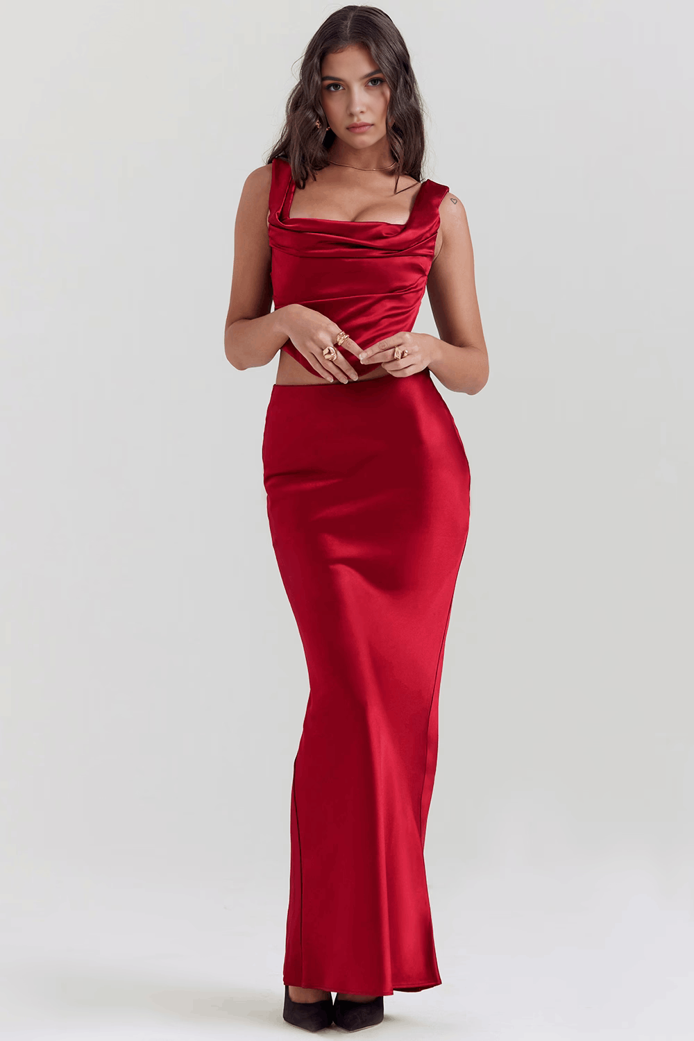 Amelia | Dress With Cutouts and Slit