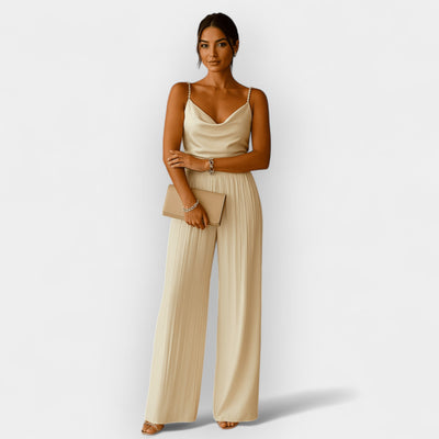 Morgan | Luxurious Satin Evening Jumpsuit Collection