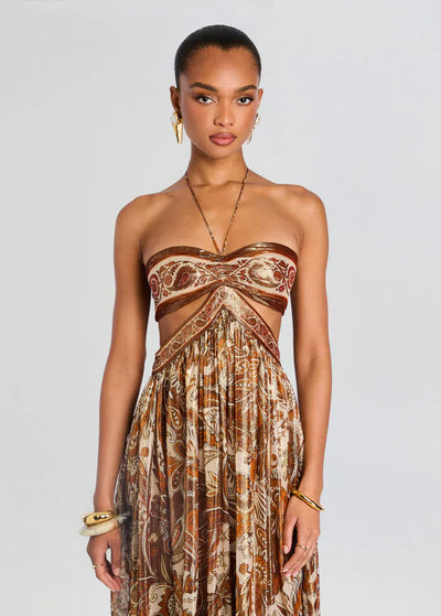 Alexandra | Luxurious Extravagant Velvet Maxi Dress