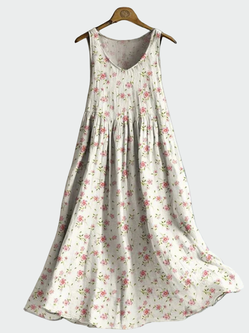 Alexandra | Floral Patterned Maxi Eveningwear Dress