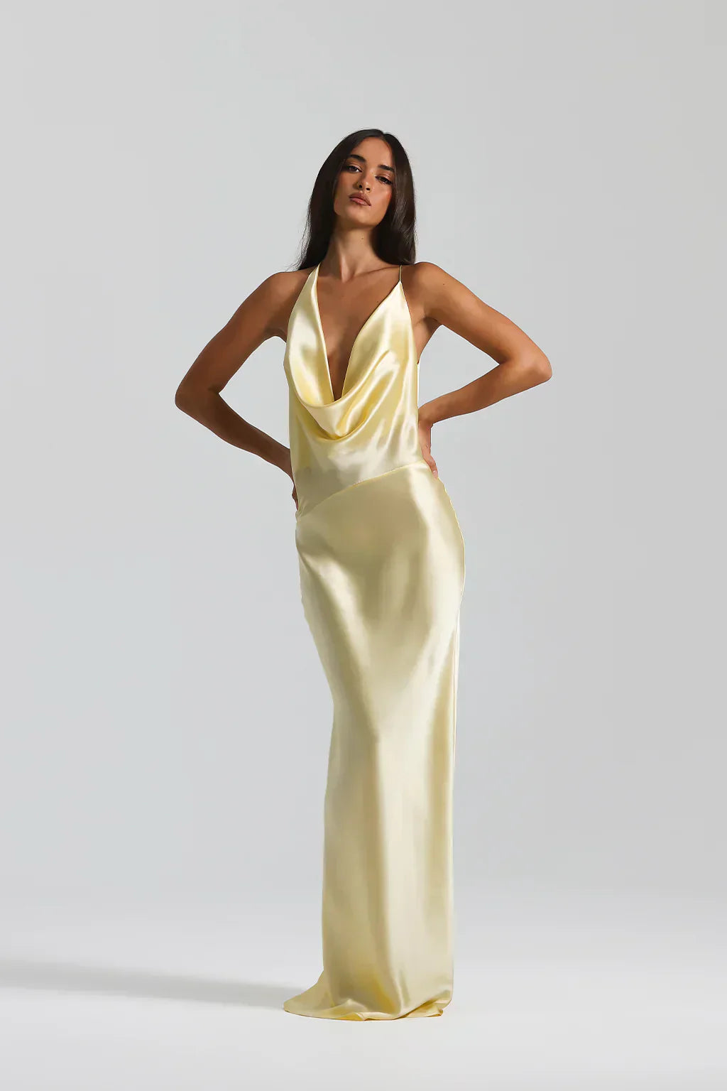 Alexandrina | Luxurious Maxi Evening Cocktail Dress