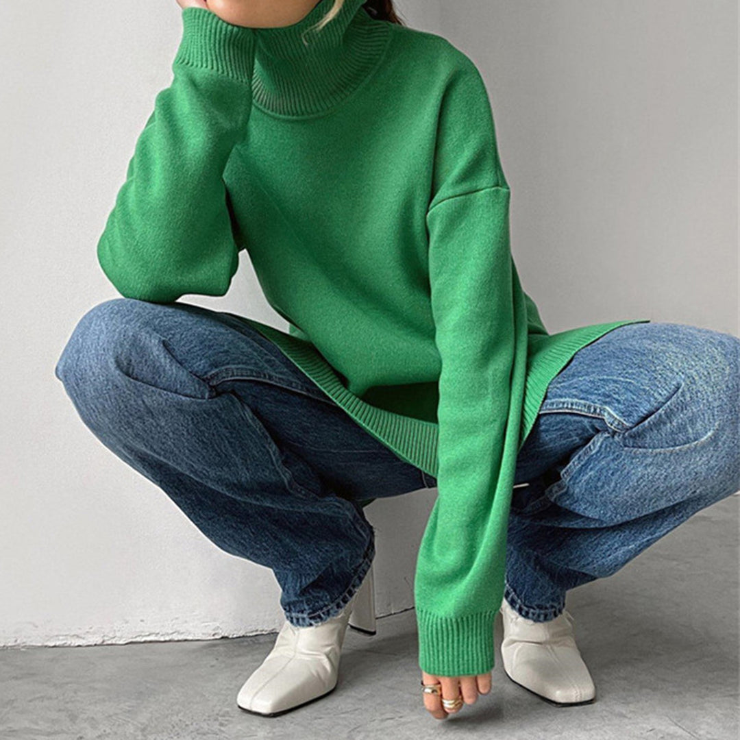 Mila | High-Neck Sweater with Long Sleeves