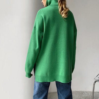 Mila | High-Neck Sweater with Long Sleeves
