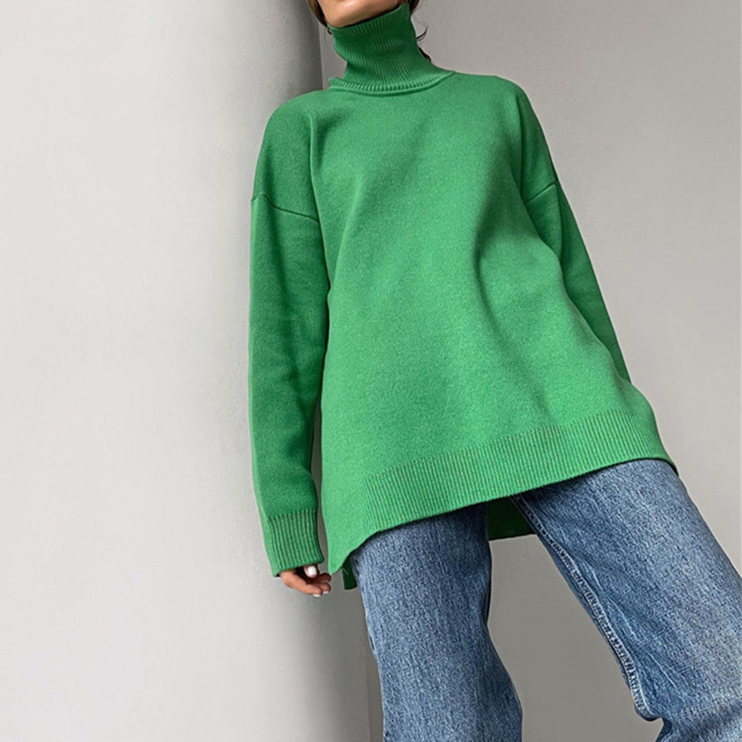 Mila | High-Neck Sweater with Long Sleeves
