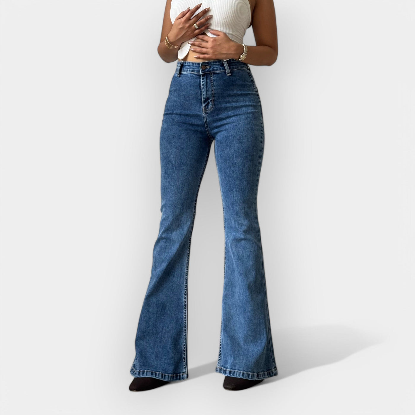 Charlotte | High Waisted Flare Jeans