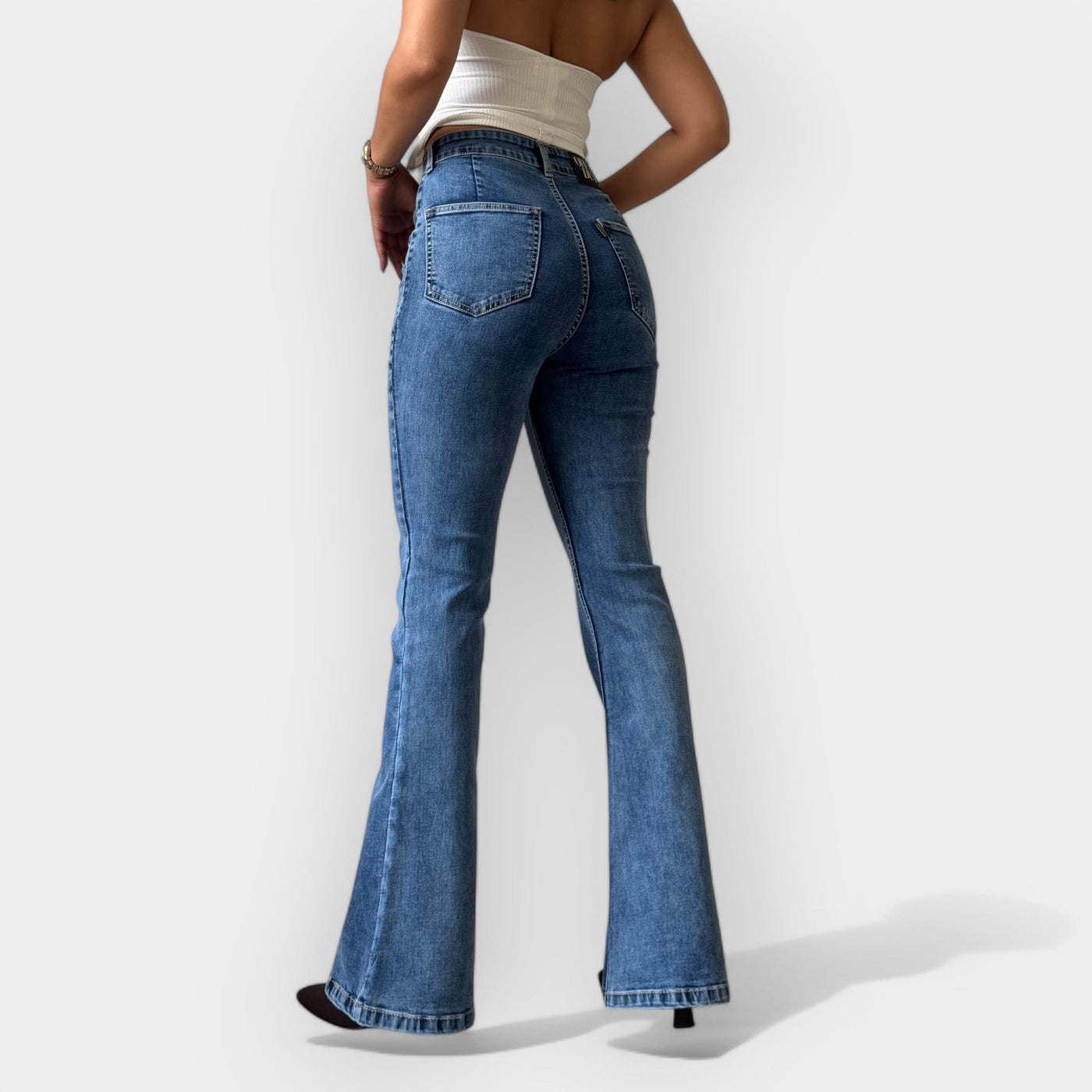 Charlotte | High Waisted Flare Jeans