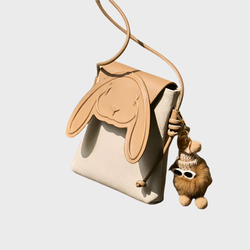 Luxe Leather Mini Crossbody Bag Limited Edition Beige