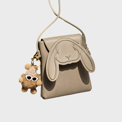Luxe Leather Mini Crossbody Bag Limited Edition Beige