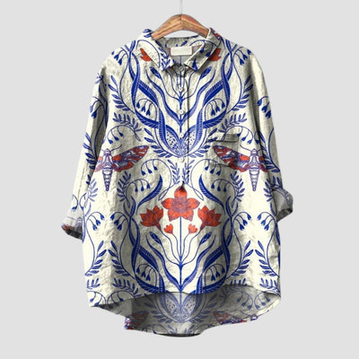 Aubrey | Luxurious Ultramodern Artistry Inspired Blouse